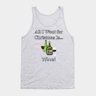 Christmas Wine Tank Top